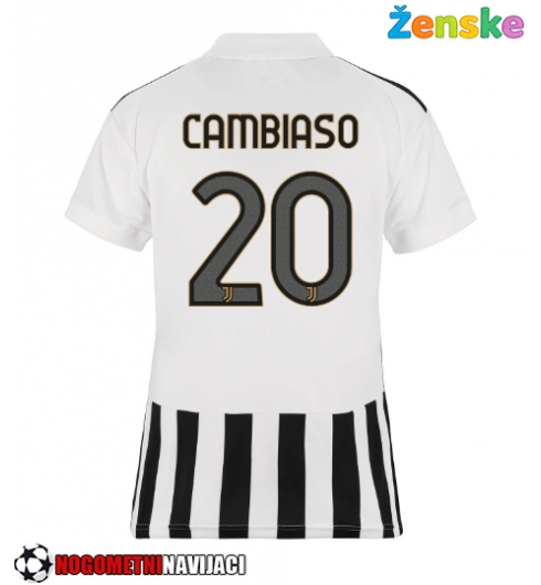 Ženske Nogometnih dresov Juventus Andrea Cambiaso #20 Domači 2026-27 Kratki rokavi Ženske Nogometnih dresov Juventus Andrea Cambiaso #20 Domači 2026-27 Kratki rokavi